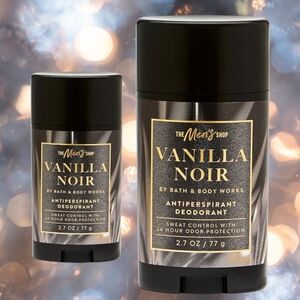 Bath & Body Works The Men's Shop "Vanilla Noir" Antiperspirant Deodorant Set